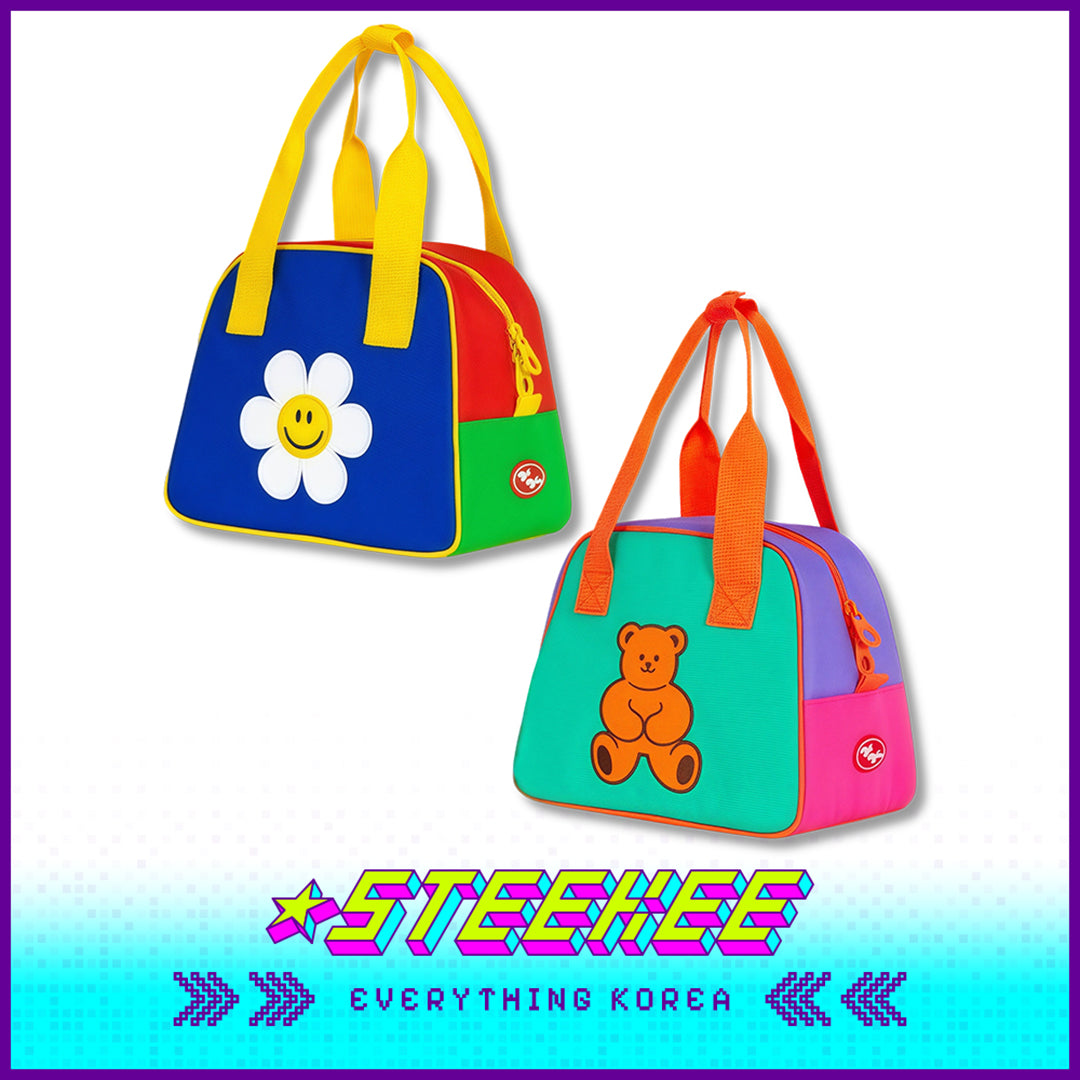 Wiggle Wiggle Colorful Portable Insulated Lunch Bag by Steekee Korea 4424