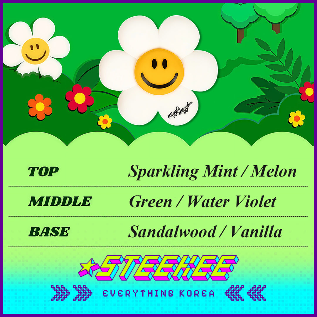 Wiggle Wiggle Car Air Vent Long-Lasting Light Fragrance Car Aromatherapy by Steekee Korea 4426