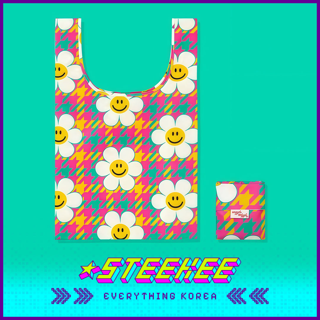 Wiggle Wiggle Foldable Eco-Friendly Portable Large Capacity Multi-Functional Shopping Bag Picnic Bag by Steekee Korea 4427