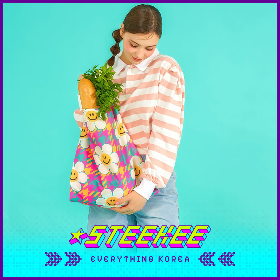 Wiggle Wiggle Foldable Eco-Friendly Portable Large Capacity Multi-Functional Shopping Bag Picnic Bag by Steekee Korea 4427