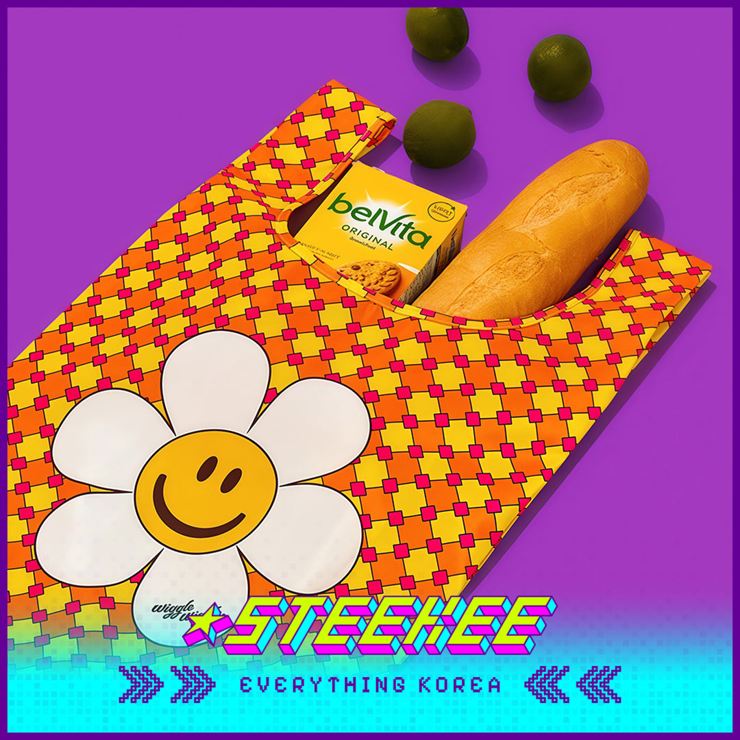 Wiggle Wiggle Foldable Eco-Friendly Portable Large Capacity Multi-Functional Shopping Bag Picnic Bag by Steekee Korea 4427