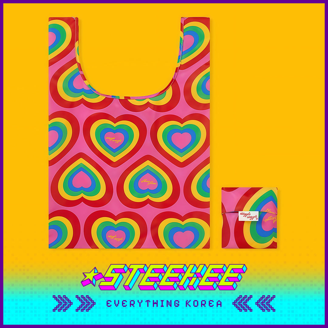 Wiggle Wiggle Foldable Eco-Friendly Portable Large Capacity Multi-Functional Shopping Bag Picnic Bag by Steekee Korea 4427