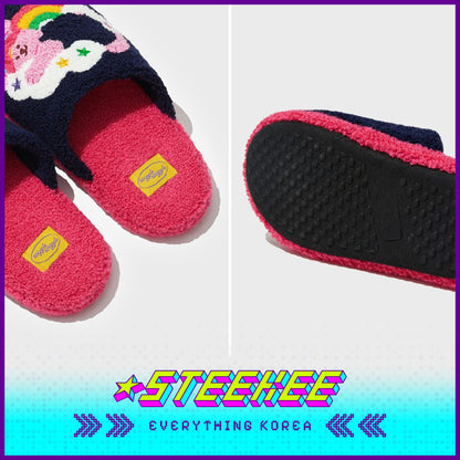 Wiggle Wiggle Plush Warm Home Indoor Slippers by Steekee Korea 4432
