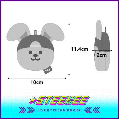 Wiggle Wiggle Coin Purse Keychain Pendant Accessory by Steekee Korea 4438