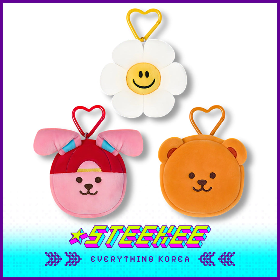 Wiggle Wiggle Coin Purse Keychain Pendant Accessory by Steekee Korea 4438