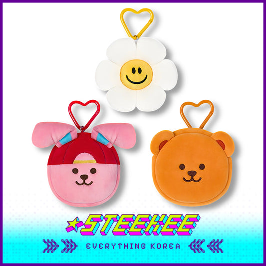 Wiggle Wiggle Coin Purse Keychain Pendant Accessory by Steekee Korea 4438