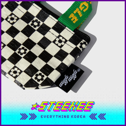 Wiggle Wiggle Mini Tote Woven Bag Keychain Pendant Accessory by Steekee Korea 4439