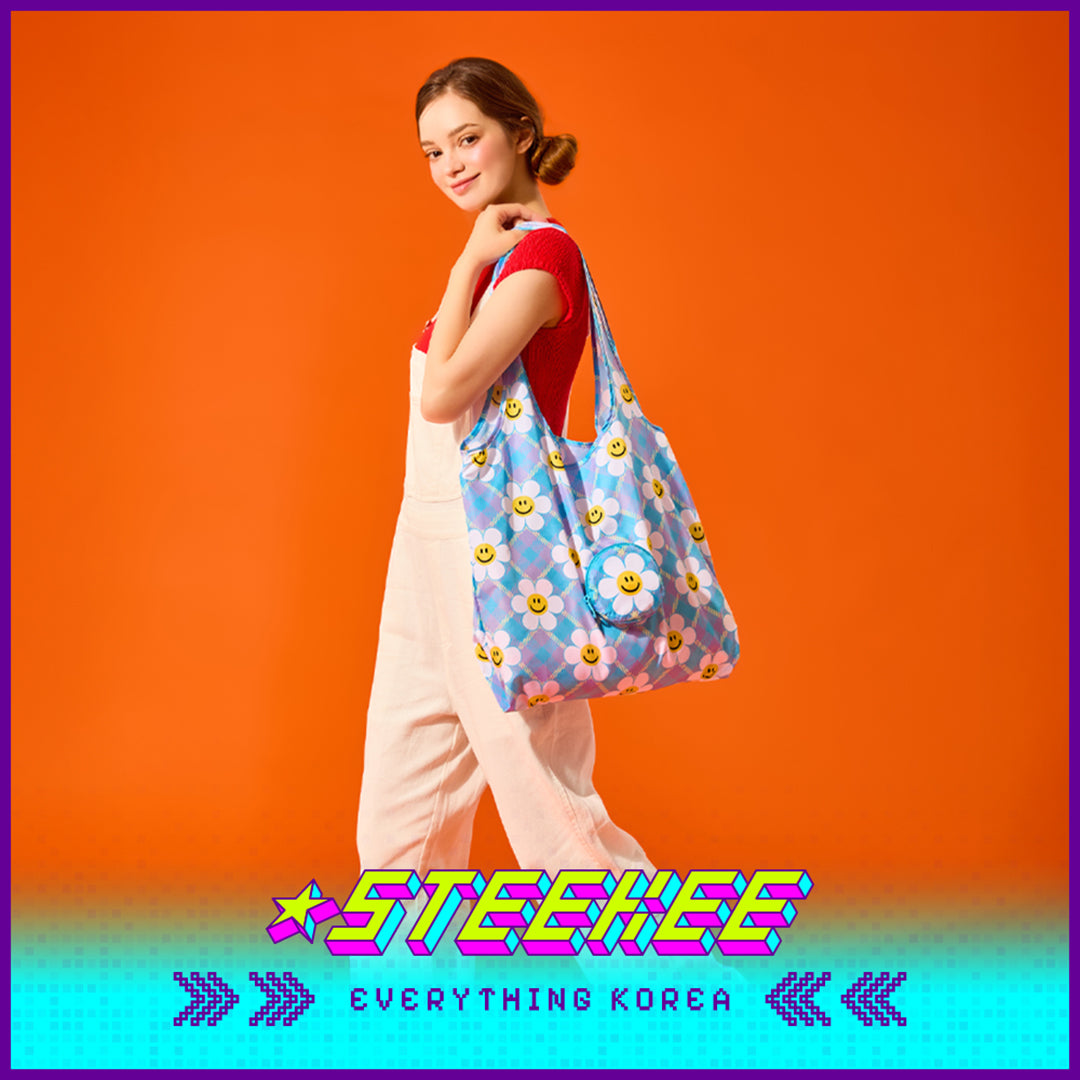 Wiggle Wiggle Portable Folding Large Capacity Multifunctional Eco-Friendly Storage Shopping Bag by Steekee Korea 4441