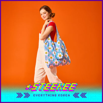 Wiggle Wiggle Portable Folding Large Capacity Multifunctional Eco-Friendly Storage Shopping Bag by Steekee Korea 4441