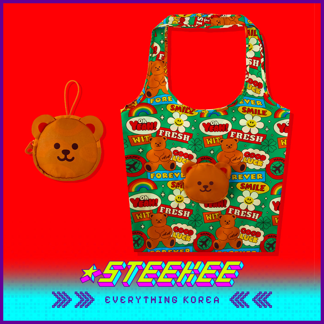 Wiggle Wiggle Portable Folding Large Capacity Multifunctional Eco-Friendly Storage Shopping Bag by Steekee Korea 4441