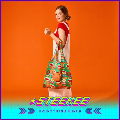 Wiggle Wiggle Portable Folding Large Capacity Multifunctional Eco-Friendly Storage Shopping Bag by Steekee Korea 4441