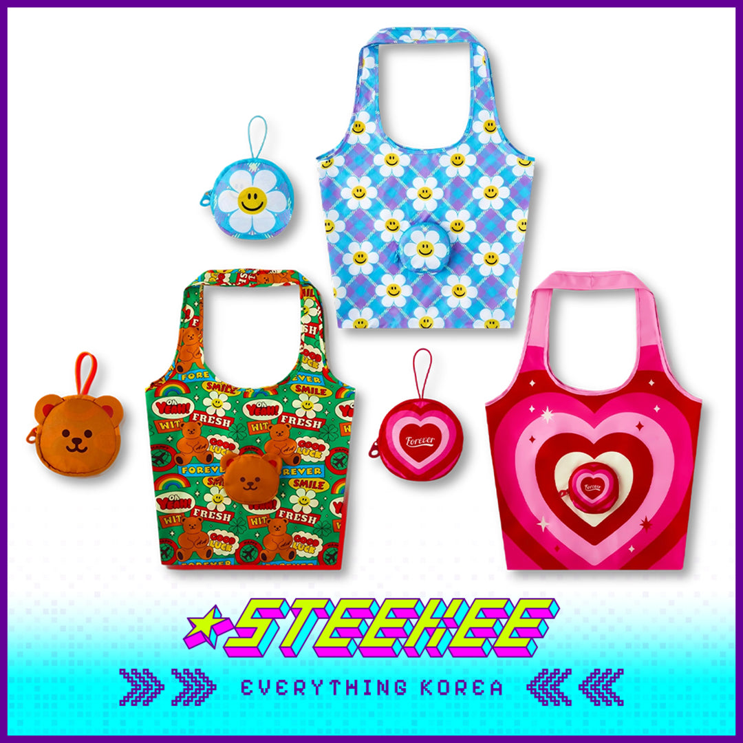 Wiggle Wiggle Portable Folding Large Capacity Multifunctional Eco-Friendly Storage Shopping Bag by Steekee Korea 4441