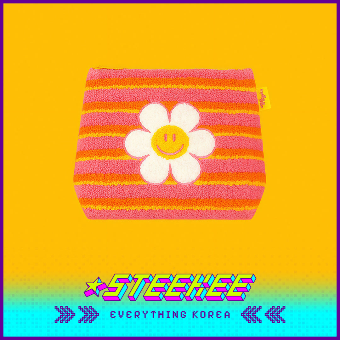 Wiggle Wiggle Travel Portable Large Capacity Soft Plush Storage Bag Cosmetic Bag by Steekee Korea 4443