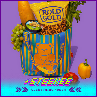 Wiggle Wiggle Multifunctional Portable Reusable Eco-Friendly Shopping Bag Handbag by Steekee Korea 4444