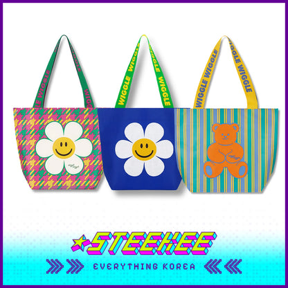 Wiggle Wiggle Multifunctional Portable Reusable Eco-Friendly Shopping Bag Handbag by Steekee Korea 4444