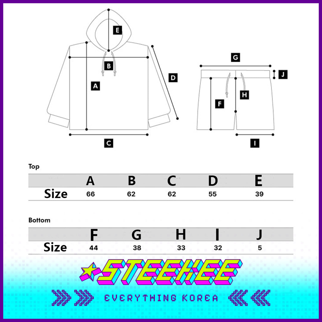 Wiggle Wiggle Hooded Autumn and Winter Warm Pajamas Set Casual Home Clothes by Steekee Korea 4448