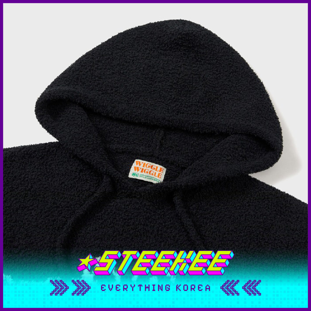 Wiggle Wiggle Hooded Autumn and Winter Warm Pajamas Set Casual Home Clothes by Steekee Korea 4448