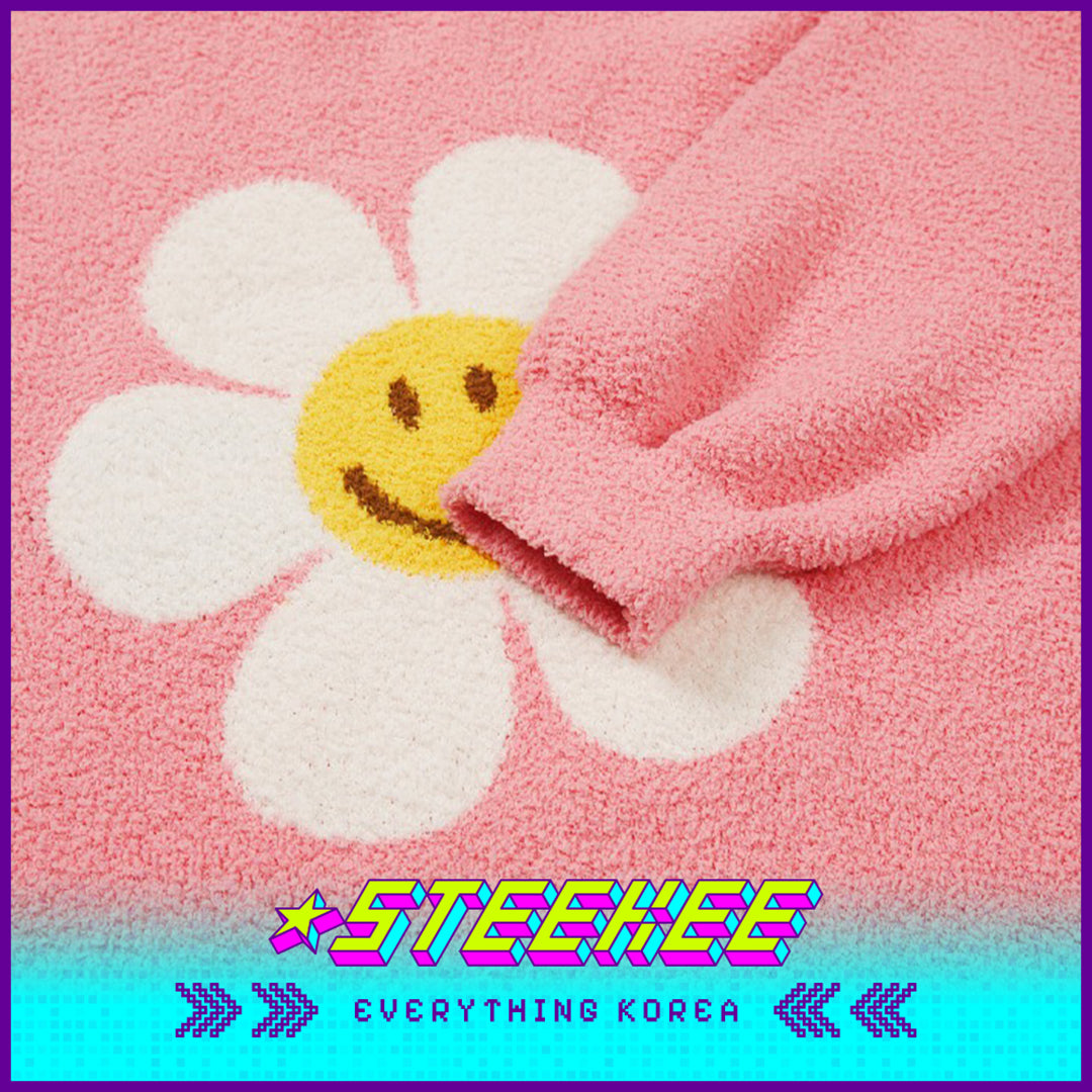 Wiggle Wiggle Hooded Autumn and Winter Warm Pajamas Set Casual Home Clothes by Steekee Korea 4448