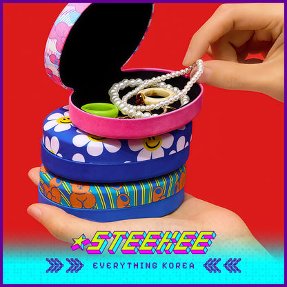 Wiggle Wiggle Multifunctional Jewelry Box Jewelry Earring Ring Necklace Storage Box by Steekee Korea 4450