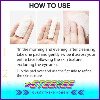 Ariul Stress Relieving Soothing Pure Hydrating Toning Pad Set of 3 by Steekee Korea 4455