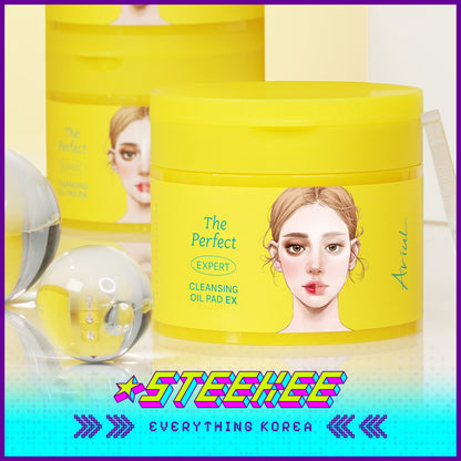 Ariul The Perfect Cleansing Makeup Remover Oil Pad EX 60 Pads by Steekee Korea 4463