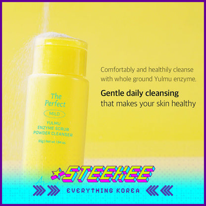 Ariul The Perfect Yulmu Enzyme Scrub Powder Cleanser 55g with Bubble Maker by Steekee Korea 4466