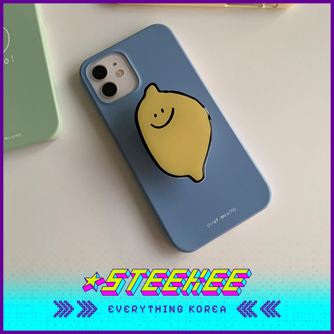 SECOND MORNING Lemon Apple Sweet Potato Retractable Airbag Phone Holde – Steekee SECOND MORNING Lemon Apple Sweet Potato Retractable Airbag Phone Holde – Steekee