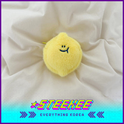 SECOND MORNING Lemon Sweet Potato Carrot Apple Plush Mini Storage Bag by Steekee Korea 4489