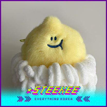 SECOND MORNING Lemon Sweet Potato Carrot Apple Plush Mini Storage Bag by Steekee Korea 4489