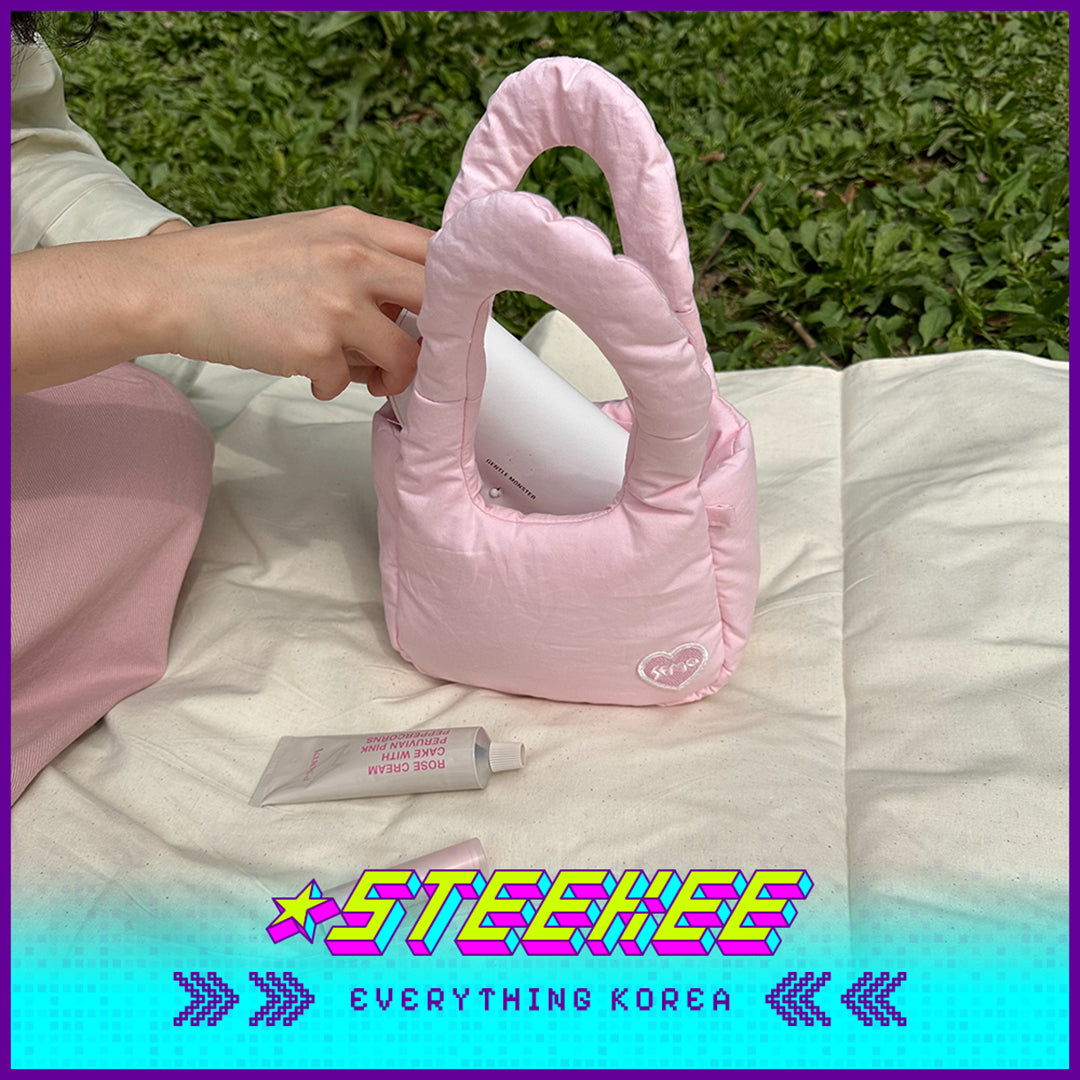 SECOND MORNING Pure Cotton Soft Fluffy Mini Bag by Steekee Korea 4490