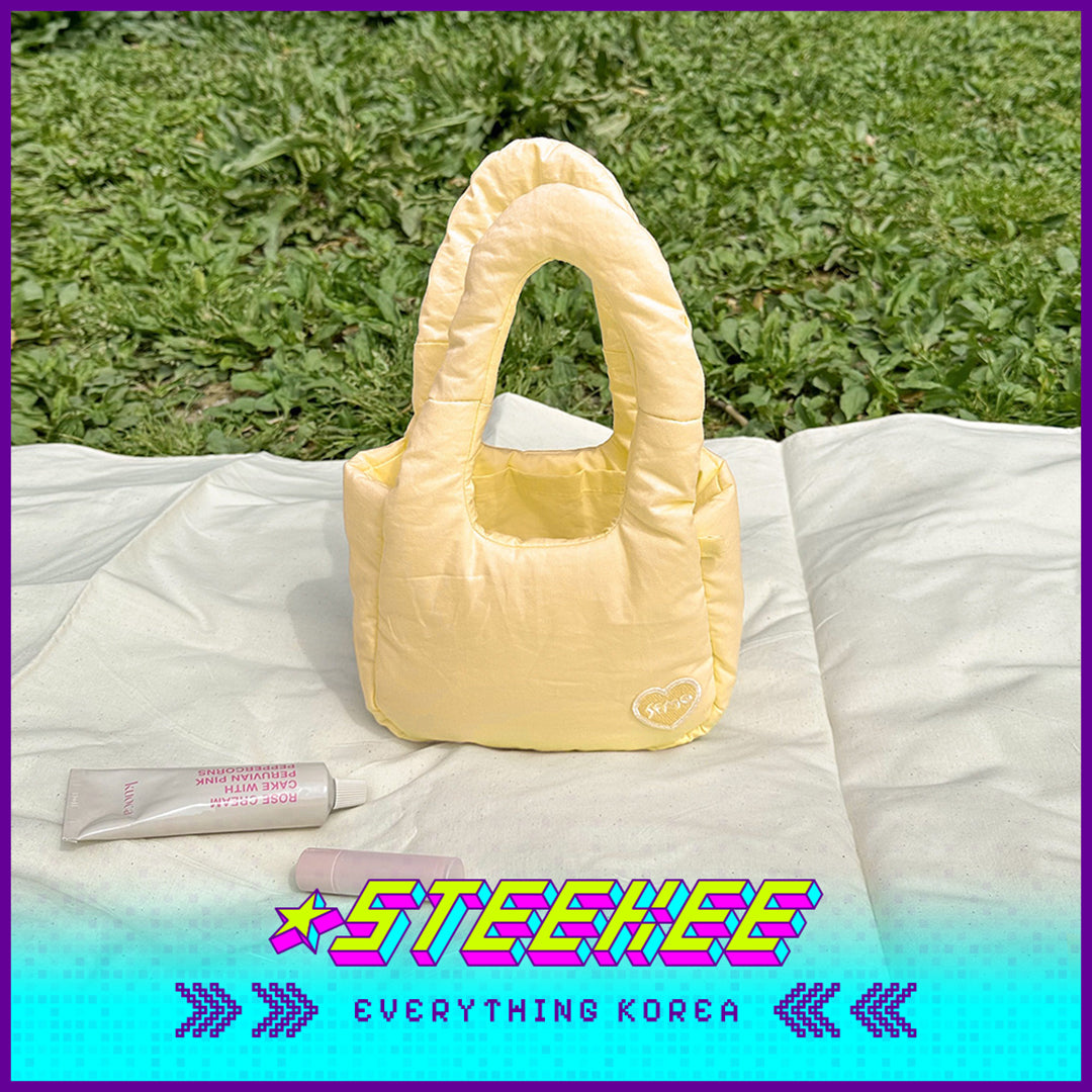 SECOND MORNING Pure Cotton Soft Fluffy Mini Bag by Steekee Korea 4490