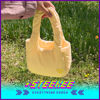 SECOND MORNING Pure Cotton Soft Fluffy Mini Bag by Steekee Korea 4490