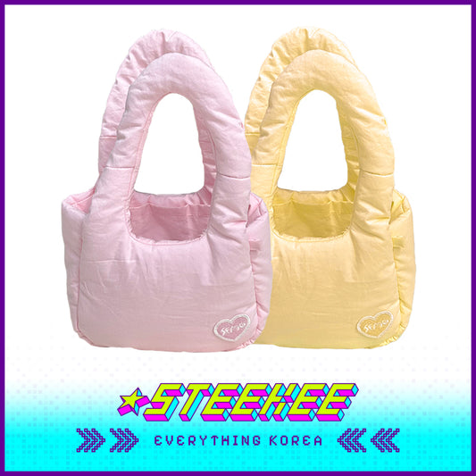 SECOND MORNING Pure Cotton Soft Fluffy Mini Bag by Steekee Korea 4490