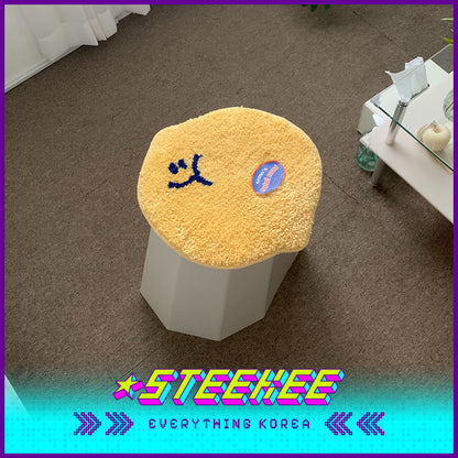 SECOND MORNING Apple Lemon Sweet Potato Soft Plush Floor Mat by Steekee Korea 4492