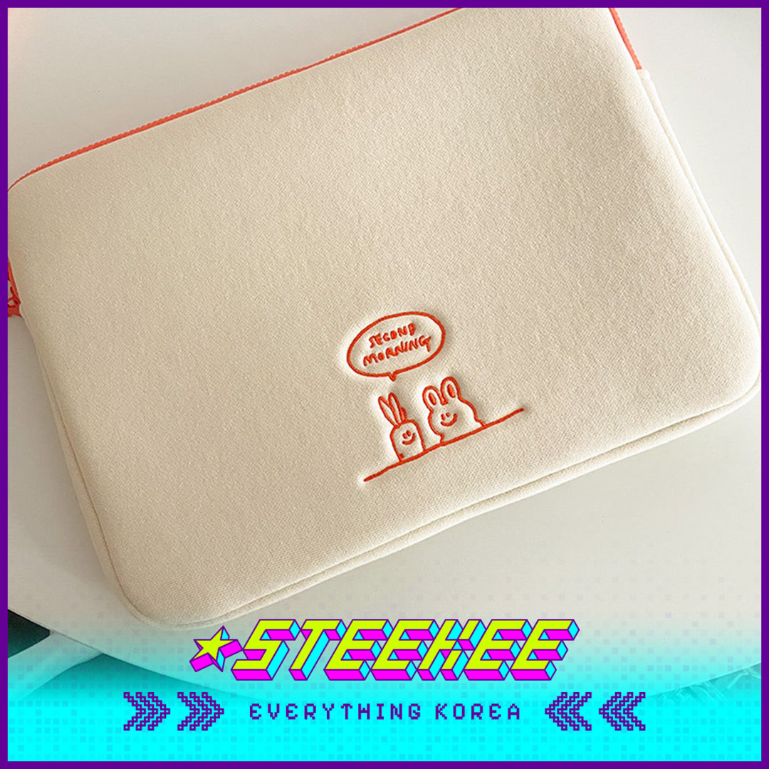 SECOND MORNING Carrot Tablet Laptop Case by Steekee Korea 4499