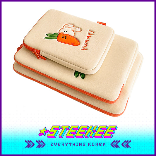 SECOND MORNING Carrot Tablet Laptop Case by Steekee Korea 4499