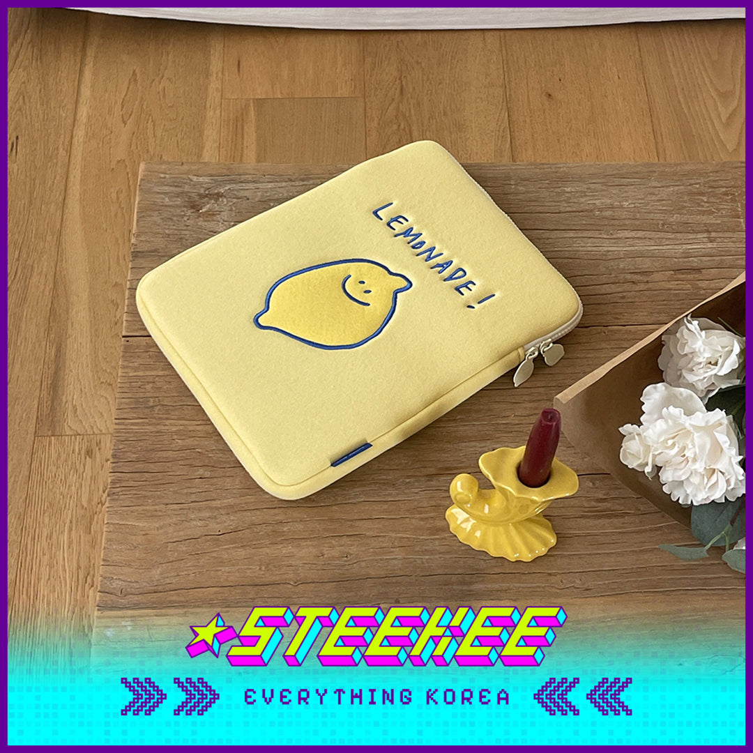 SECOND MORNING Lemony Tablet Laptop Case by Steekee Korea 4500