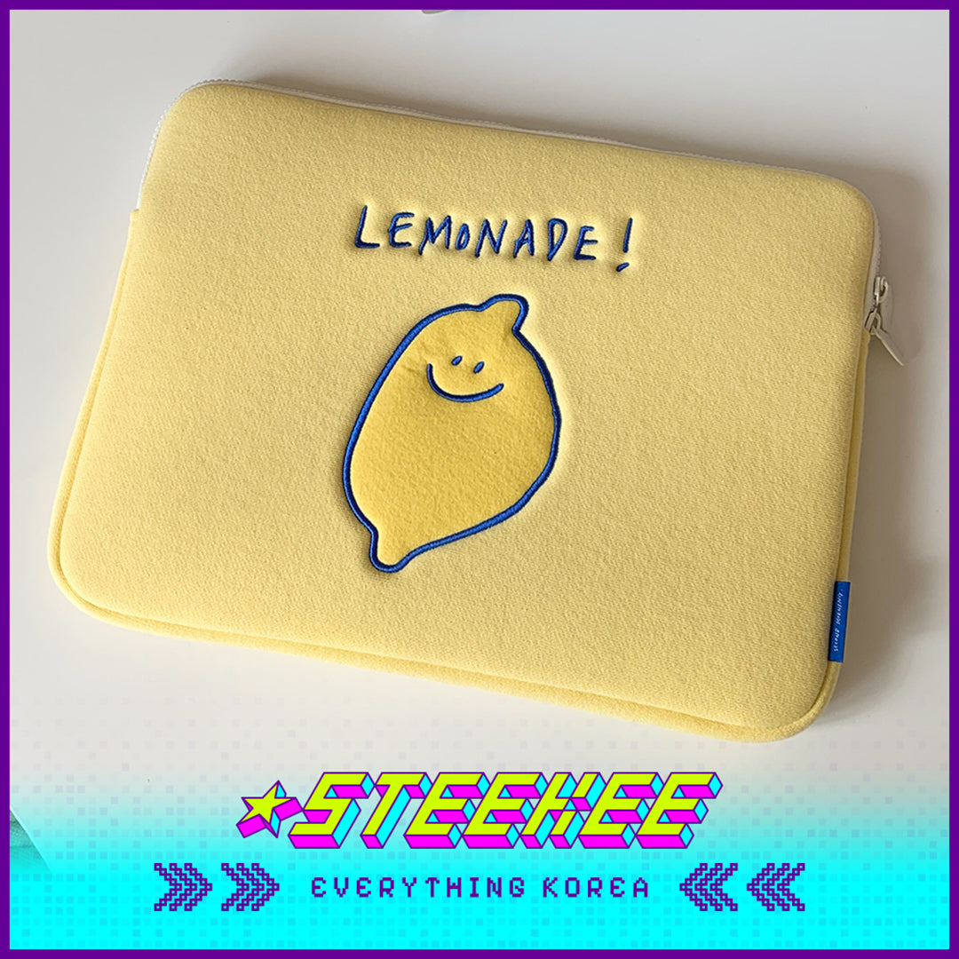 SECOND MORNING Lemony Tablet Laptop Case by Steekee Korea 4500