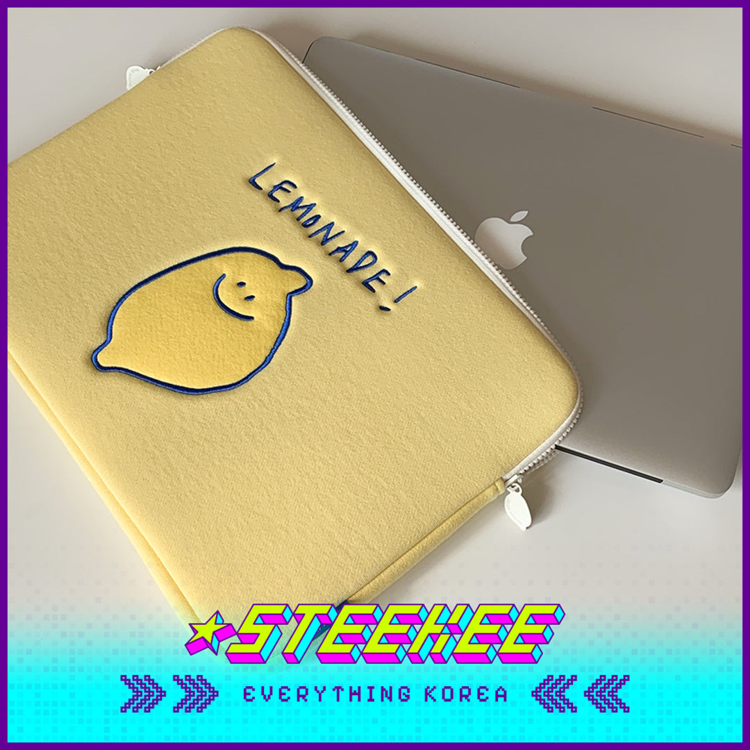 SECOND MORNING Lemony Tablet Laptop Case by Steekee Korea 4500