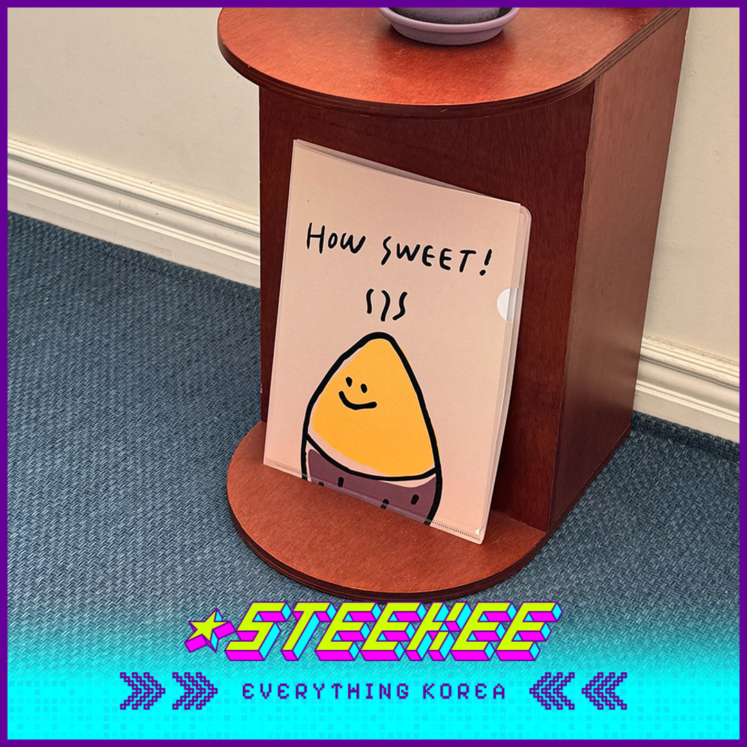 SECOND MORNING Lemony Kumi Apple A4 Exam Paper and Document Storage Folder by Steekee Korea 4502