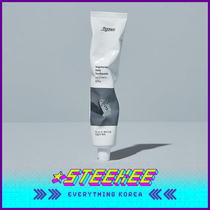Boonco Vegan Coconut Natural Mint Fresh Fluoride-Free Honest Toothpaste 120g Set of 3 by Steekee Korea 4543