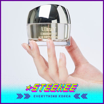 UltraV Idebenone Age-Returning Cream 50ml by Steekee Korea 4596