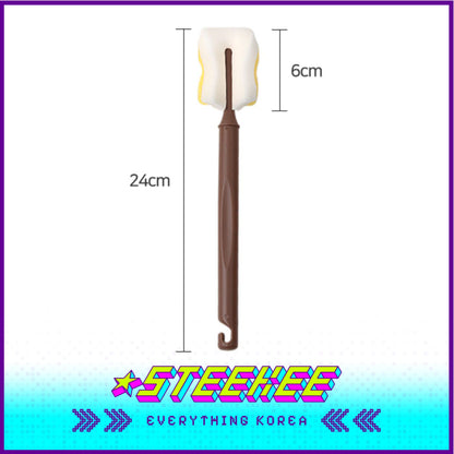 Hibee Long-Bubble Pro Brush Baby Bottle Cleaning Tools by Steekee Korea 4602