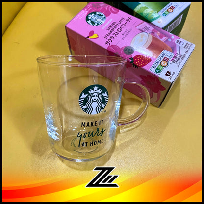 Starbucks Premium Mixes Matcha Latte & Sakura Strawberry Latte Free Mug