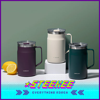 LocknLock Metro Mug Tumbler 600ml LHC4282 by Steekee Korea 4528