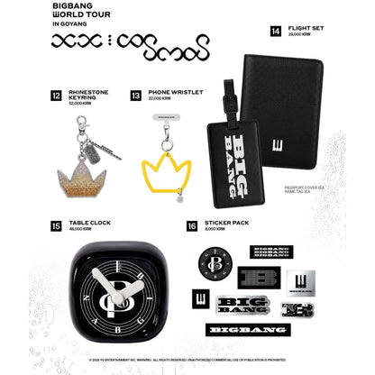 [PRE-ORDER] BIGBANG 2026–2027 WORLD TOUR <xx: cosmos> Official Merch Collection