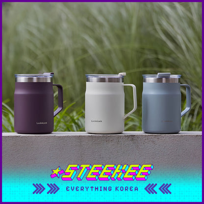 LocknLock Metro Mug Tumbler 475ml LHC4219 by Steekee Korea 4527