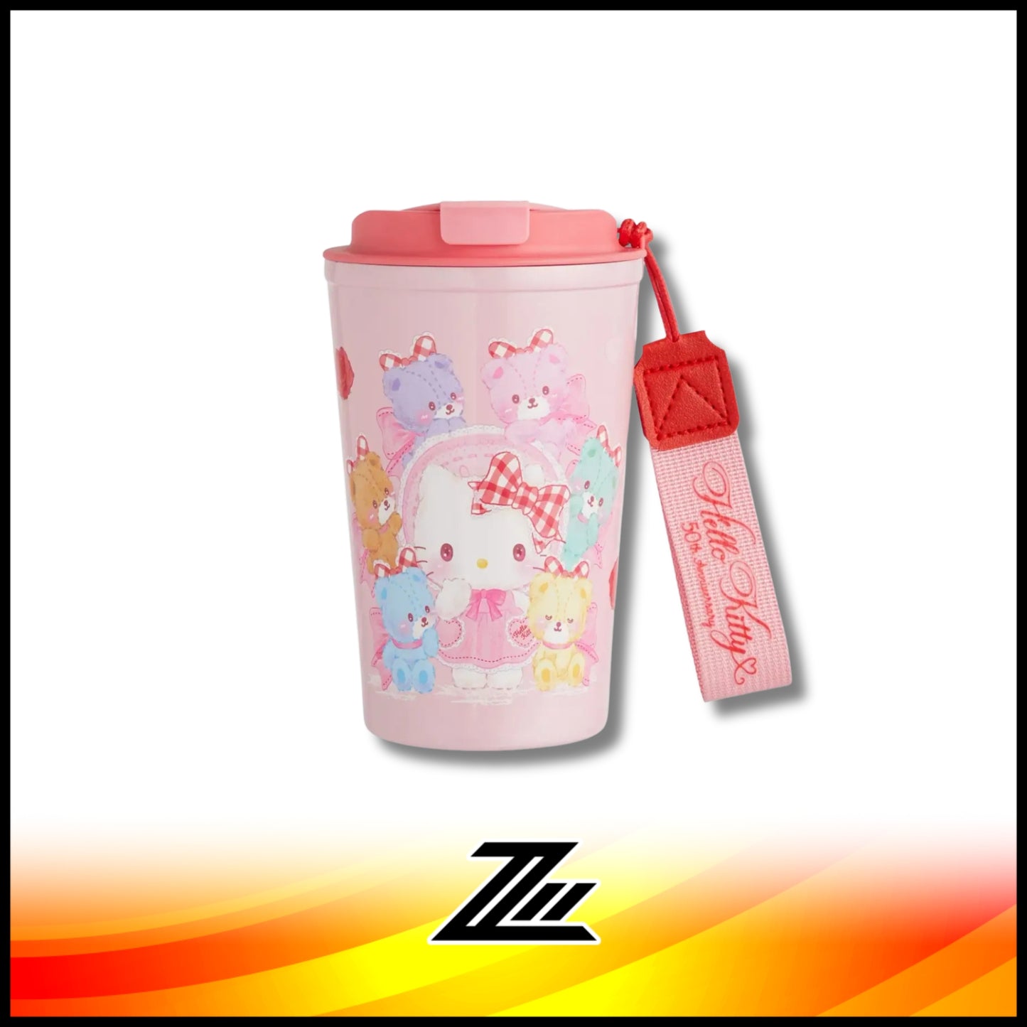 Sanrio Thailand Dreamer Hello Kitty Vacuum Insulated Tumbler Pink 350 mL