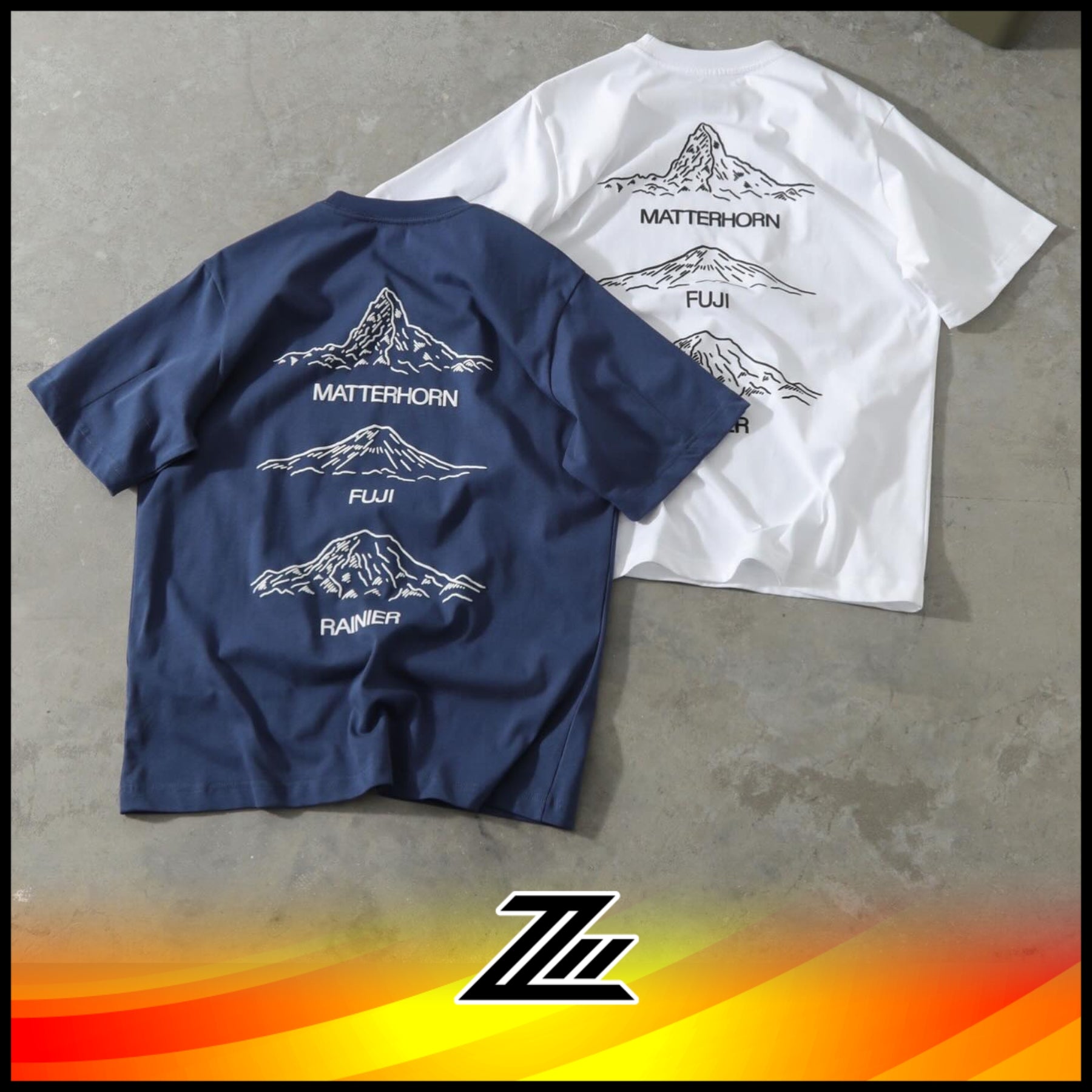 On Studio-T x BEAMS REI Pacific Mountain T-Shirt – Steekee