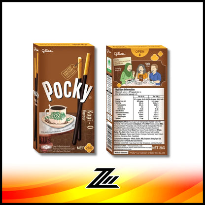 Glico Pocky Singapore Flavours Kaya Toast Kopi-O